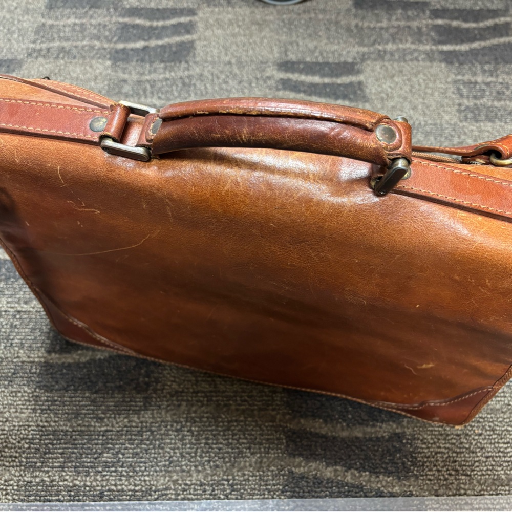 Vintage Leather Briefcase